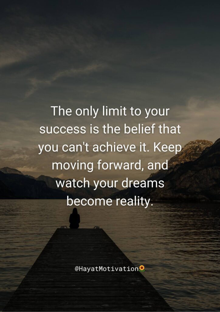 Power of positivity for success