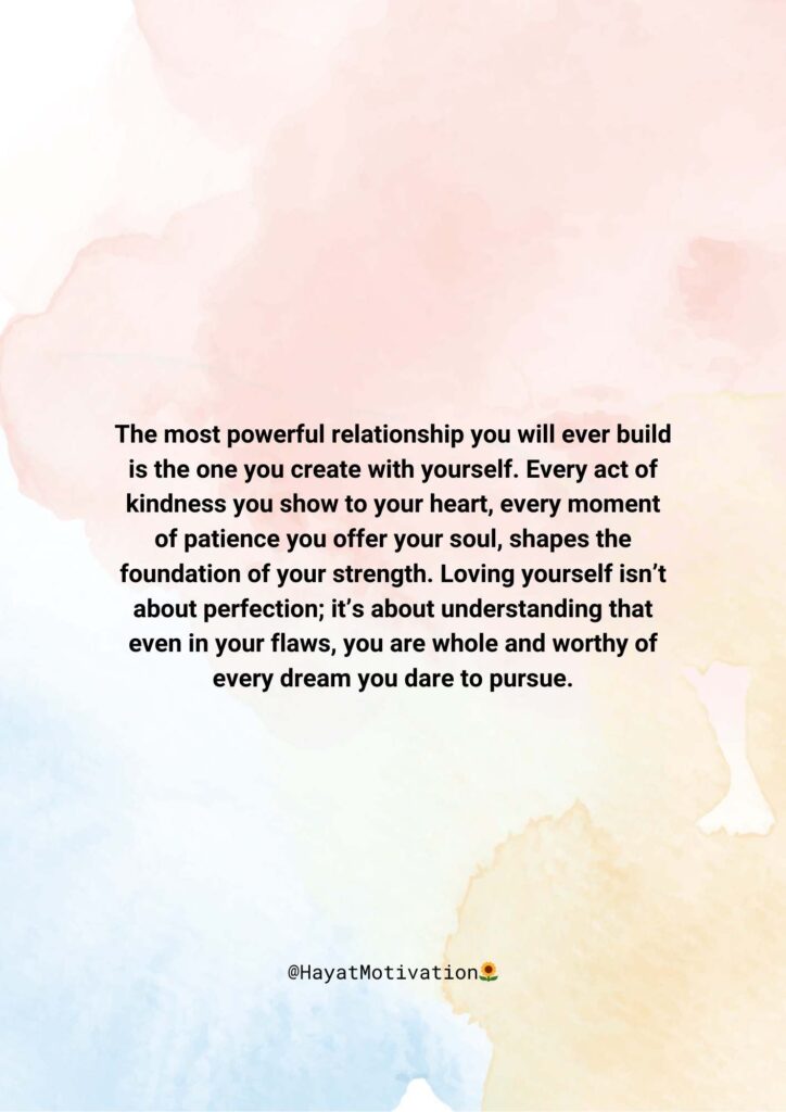 Powerful Self-love quotes
