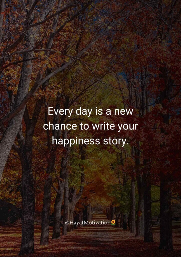 everyday is a new day