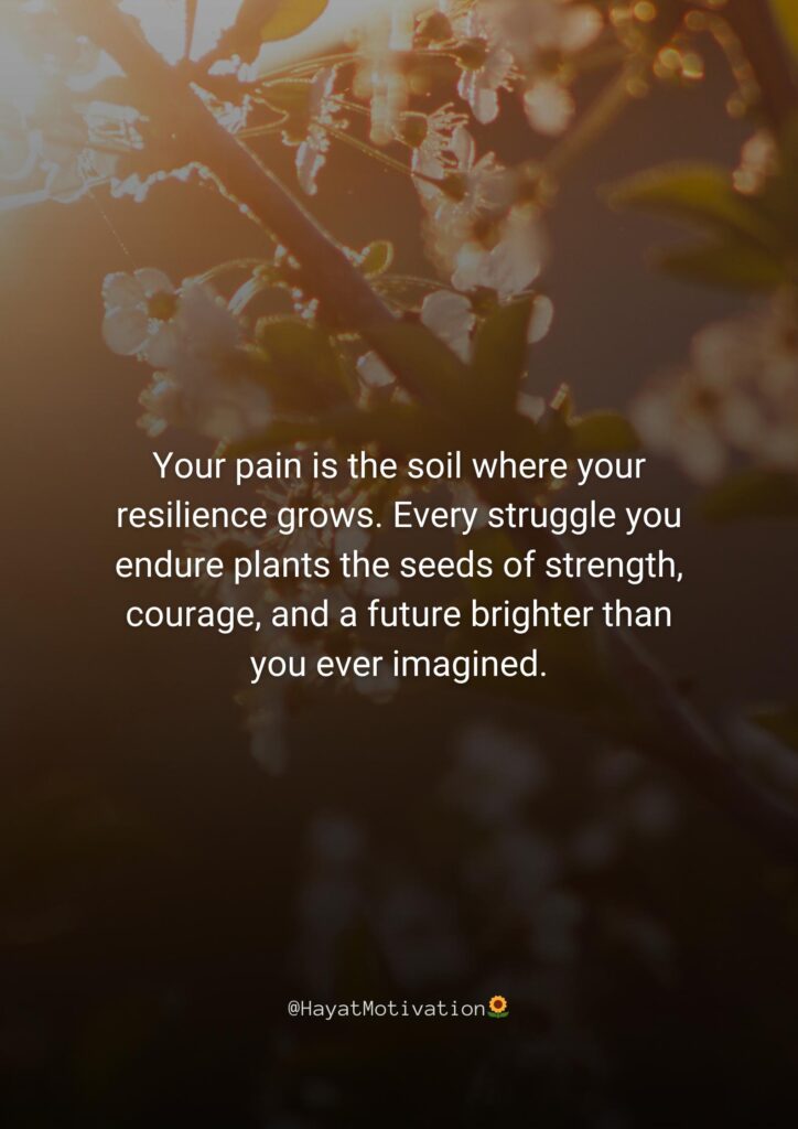 Where your resilience grows